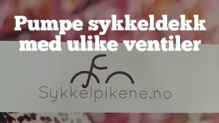 Ulike ventiler på sykkeldekk [upl. by Rambow]