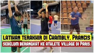 latihan terakhir di Chambly Prancis sebelum berangkat ke athlete village di Paris [upl. by Gio]