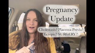 Pregnancy Update  Cholestasis Placenta Previa Ectopic Pregnancy Surgery [upl. by Urbai409]