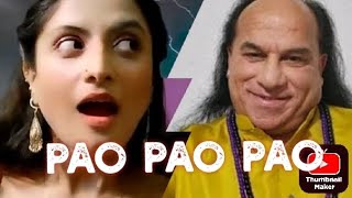 Pao pao pao song roast by usman bunty just funny videochahatfatehalikhan funny comedy [upl. by Pastelki]