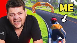 Can I WIN a SPRINT Race on Zwift  Cat D Zwift Racing [upl. by Osswald]