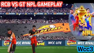 NPL Gameplay Banglore Vs Gujarat  2097 Target 😱 Wcc3 [upl. by Melvyn594]