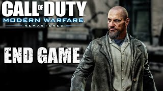 GAME OVER  Modern Warfare Remastered  4K [upl. by Sofko]