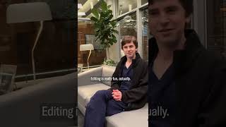 Freddie Highmore on Directing a Season 7 Episode [upl. by Bunting905]