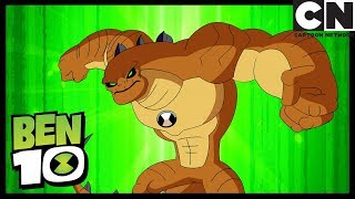 Enormossauro Transformação  Novo Alien  Subindo Até 11  Ben 10 Português Brasil  Cartoon Network [upl. by Itsirhc807]