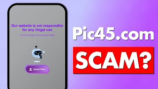 Pic45com Review  Legit or Scam Site [upl. by Hgeilyak116]