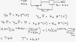 Distillation of a Two Component Mixture Part 2 [upl. by Oakleil]