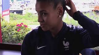 Maëlle Lakrar U20  « Je suis fière de représenter la France » [upl. by Broeker416]