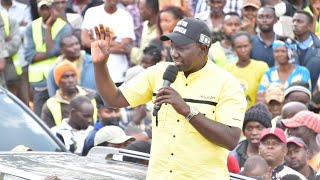 DP RUTO REACTS AS UHURU ENDORSES RAILA AT SAGANA 3 MEETING NYINYI WATU WA AZIMIO HURUMIENI UHURU [upl. by Moriah]