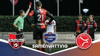 DUBBELE RODE KAART EN STUNT IN GROESBEEK 😲🟥  De Treffers vs Jong Almere City  Betnation Divisie [upl. by Aram]