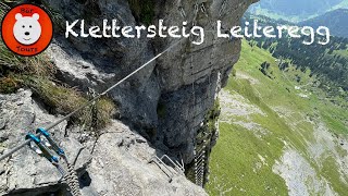 Klettersteig Leiteregg Braunwald  Glarus [upl. by Dionis]