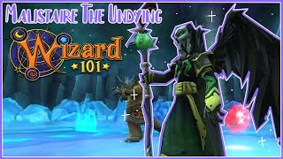 Malistaire The Undying l Wizard101 [upl. by Ahtebbat]