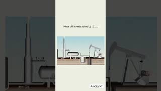 How oil is extracted life shorts physics [upl. by Ellerrehc]