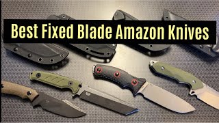 Best Fixed Blade Knives On Amazon [upl. by Bernelle]