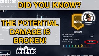 Did You Know The Potential Damage is BROKEN World of Warships Legends Xbox Series X 4K [upl. by Wexler]