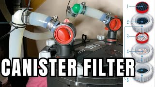 Fluval FX6 Canister filter on saltwater aquarium with sump is AWESOME [upl. by Dola246]