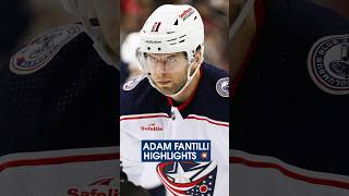 Mo Monday Adam Fantilli HIGHLIGHTS 🎥🔥Shorts CBJ NHL [upl. by Naujaj50]