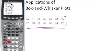 Applications of Box and Whisker Plots Lesson Basic Probability and Statistics Concepts [upl. by Avalsorim]