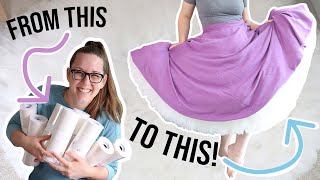 I Have 400 Yards of Tulle so I Made a Petticoat [upl. by Woo218]