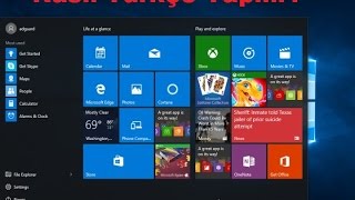 Bilgisayarı Türkçeye Çevirme Windows 10 Türkçe Yapma Sesli Detaylı Anlatımı [upl. by Hajan]