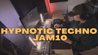 Hypnotic Techno Ableton Jam  EKEINO10 [upl. by Oshinski]