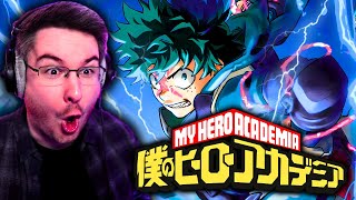 MY HERO ACADEMIA Openings 111 REACTION  FIRST TIME REACTION [upl. by Amaryl]