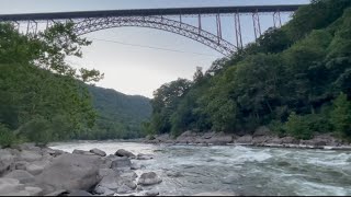 Kokopelli Nirvana Self Bailing Pack Raft Fayette Station New River Gorge WV [upl. by Bidle]