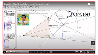 Circunferencia exinscrita con Geogebra [upl. by Greenleaf]