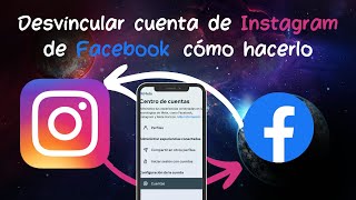 ❌️Desvincular Instagram de Facebook desde tu móvil shorts [upl. by Eninaej]