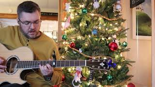 quotHere Comes the Sunquot by the BEATLES—Acoustic Guitar Cover by Aaron Burr [upl. by Hobie]