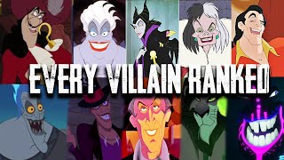 Ranking Every Disney Villain [upl. by Azirb]