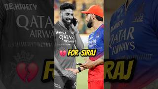 RCB Leave Mohammed Siraj For No Reasons 💔 Yuzi Chahal In Punjab amp KL Rahul In Delhi Capitals shorts [upl. by Ymrots416]