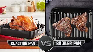 Roasting Pan vs Broiler Pan [upl. by Brenner]