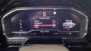 2023 GMC Sierra  How To Change The Display Layout Design [upl. by Krenn]