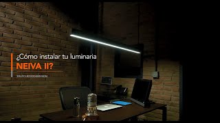 ¿Cómo instalar lámpara Lineal LED NEIVA II 💡 [upl. by Plotkin]