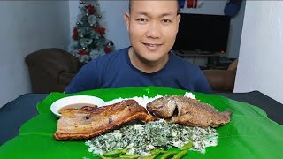 LIEMPO PRITONG TILAPIA AT GINATAANG MALUNGGAY [upl. by Alben]