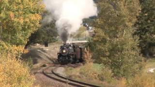 CP 2816 quotFall Coloursquot In the GoldenRadiumInvermere Valley BC [upl. by Engen915]