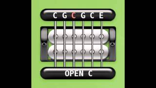 Perfect Guitar Tuner Open C  C G C G C E [upl. by Enyale785]