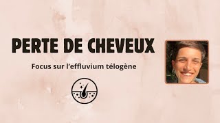 Perte de cheveux  focus sur l’effluvium télogène 🎯  keto cheveu pertedepoids thyroïde [upl. by Deeann]