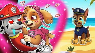 Marshall amp Skye Falls In Love With Chase  Happy Story  Rainbow Friends 3 [upl. by Enelegna]