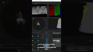 Filmmakers Use Lumetri Scopes to check Exposure in Premiere Pro shorts [upl. by Ahsiyt]