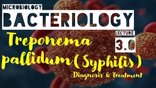 Treponema Pallidumsyphilis DiagnosisBoth Congenital and AcquiredTreatmentLecture 3 [upl. by Ohare112]