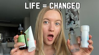 SKINCARE HAUL FOR DRY TO NORMAL ACNE PRONE SKIN  sunscreen serum hair growth  more [upl. by Ayeka529]