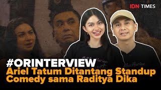 ORINTERVIEW Ariel Tatum Ditantang Standup Comedy sama Raditya Dika [upl. by Alaric]