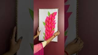 Beautiful Wall Art Craft Idea short reel viral trending youtubeshort wallart diycrafts [upl. by Leid]