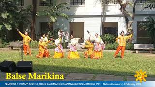 BALSE MARIKINA  Philippine Folk Dance [upl. by Narok423]