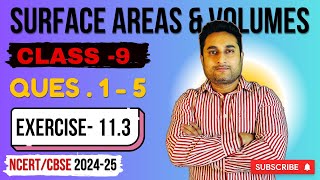 Ex 113  Ques 15  Class 9  Surface Areas And Volumes  Chapter 11  Ncert  Crazy Maths [upl. by Akiraa]