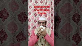 shankhdhwani step shankh new tune 3  shorts shankhsound conchshellblowing [upl. by Leber834]