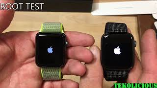 Apple Watch Series 4 Nike Sport Loop watch before you buy boot test reflective band [upl. by Maiah]