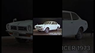 History Mitsubishi Lancer🚗💨 mitsubishi lancer history jdm japan car video viral trending [upl. by Anital]